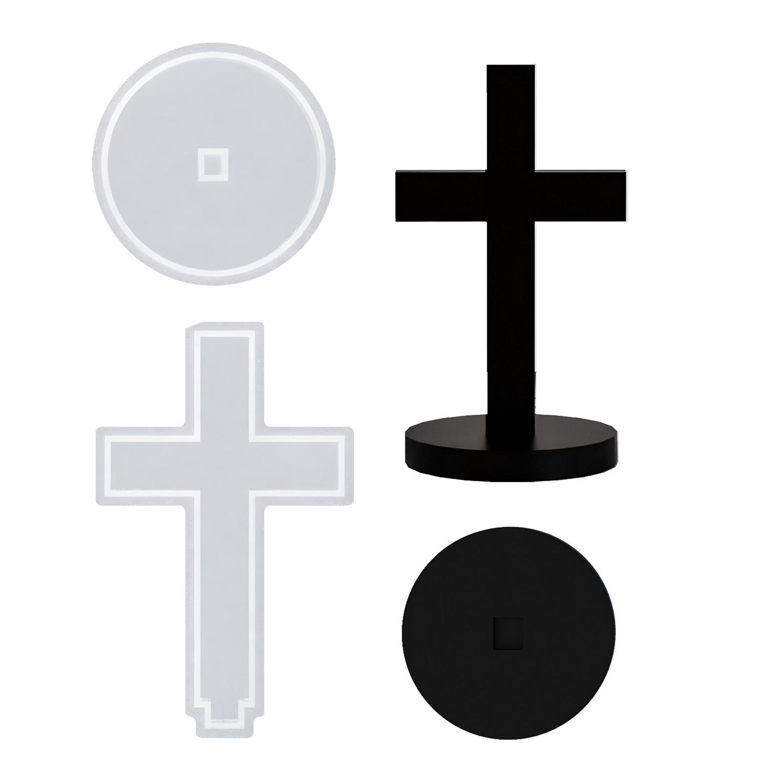 

Прочная силиконовая форма для крестов Силиконовая форма для декора крестов Идеально подходит для любителей DIY и домашних дизайнеров