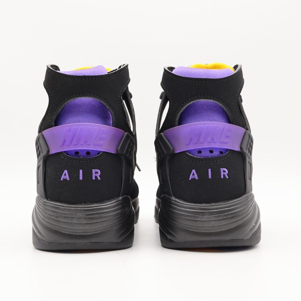 FD0188-001 Nike Air Flight Huarache Lakers Away Black Varsity Purple (Men's)