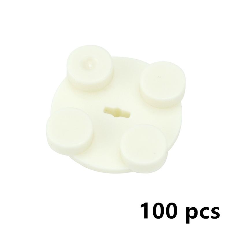 100Pcs MOC 2x2 Turntable Plates Building Block 3680 3679 Base with Top Compatible Assembles Classic Particles Educational Toys