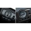 New Carbon Fiber Headlight Switch Button Frame Cover For Ford Mustang 2009-2013