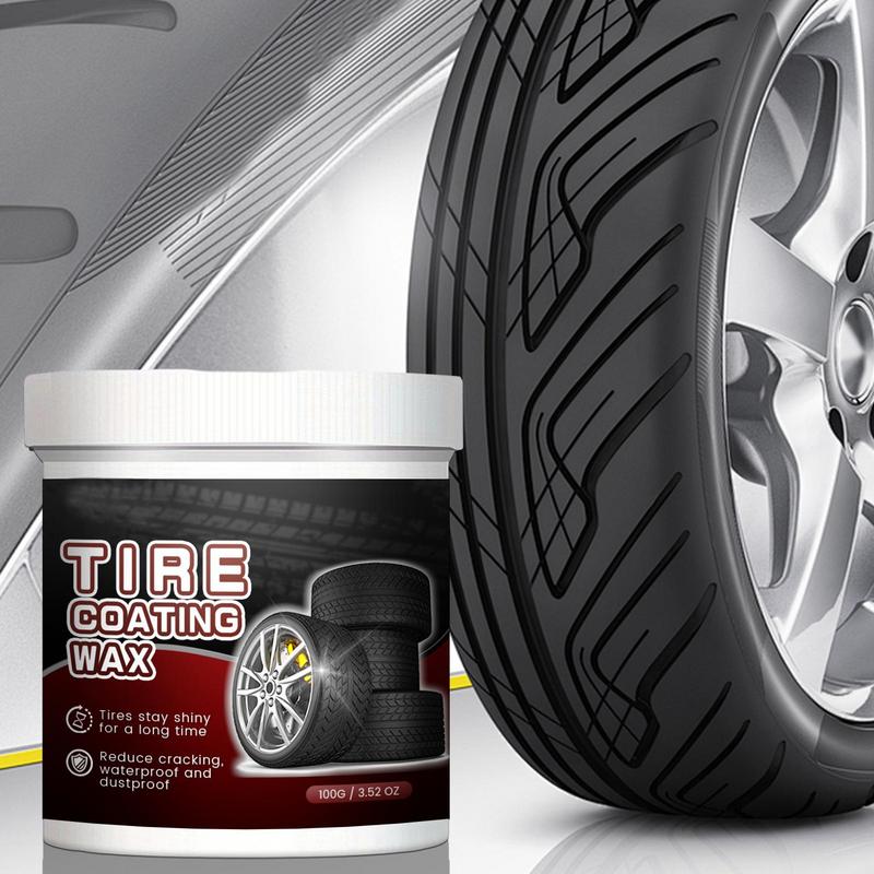 Wheel And Tire Cleaner Coating Wax Car Detailing Rust Remover Fast-Acting Rim Cleaner Car Cleaning Supplies Tire Cleaner Wax