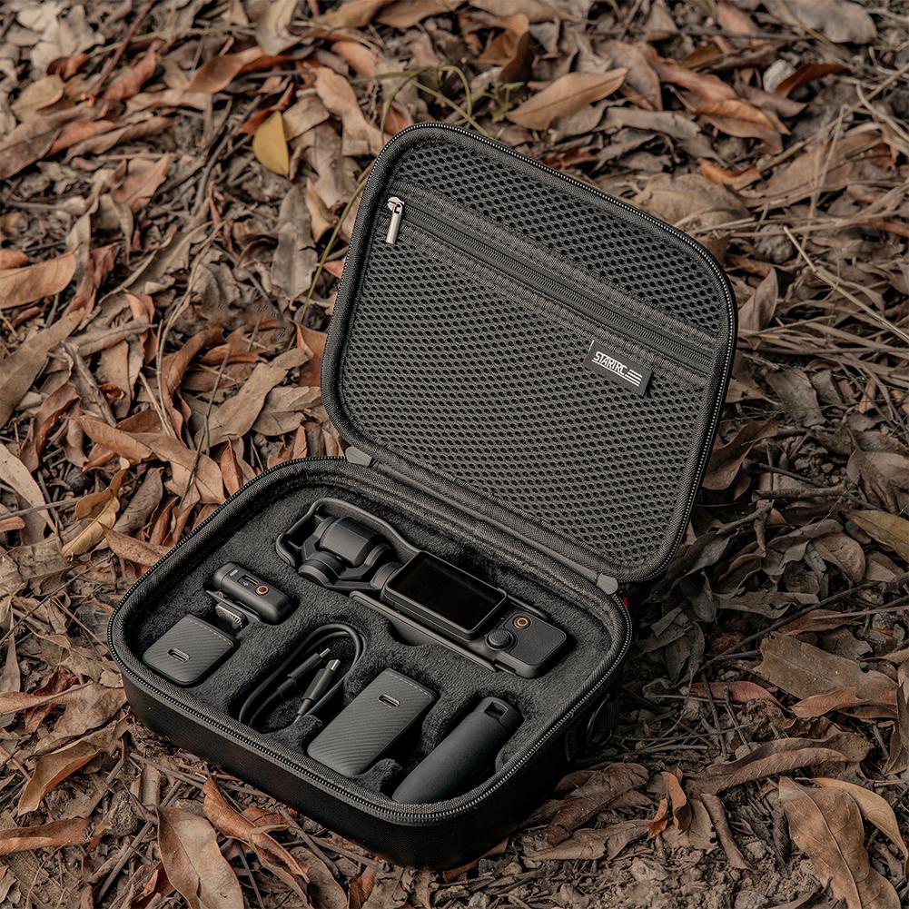 PU Carrying Case Portable Protective Bag with Shoulder Strap Storge Case for DJI Osmo Pocket 3 Creator Combo Accessories