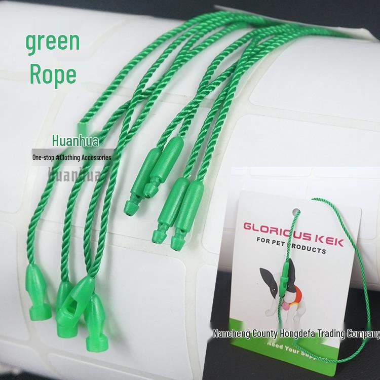 Universal Single Insert Hanging Rope for Clothing Tags and Luggage Accessories