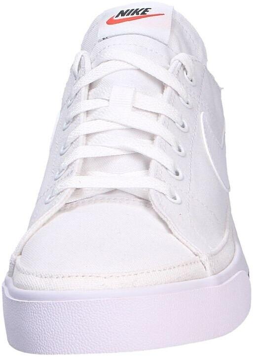 Кроссовки Nike Court Legacy Canvas белый/бело-черный