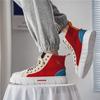 Frühling Herbst Herren High Top Sneakers Atmungsaktive Designer Canvas Sneakers Mann Lässig Hip Hop Canvas Schuhe Männer Skateboard Schuhe