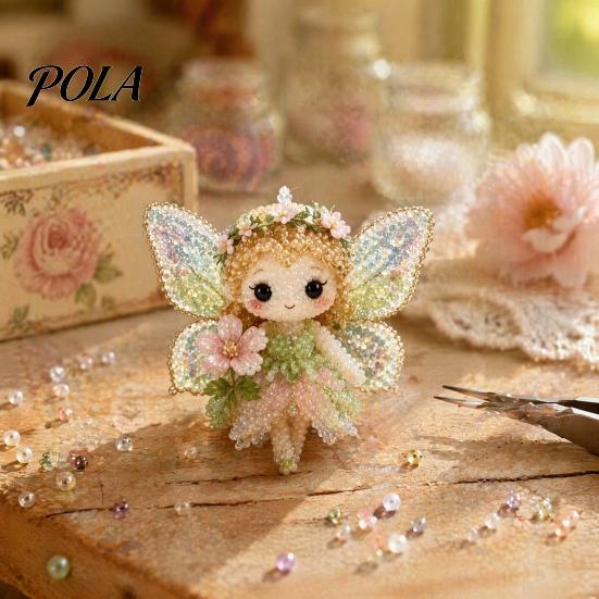 Set Artigianale di Perline Fai da Te 1 Kit Animale 3D con Perline, Kit Artigianato Artistico con Perline con Istruzioni, Insetto Uccello Fata Fatto a Mano per Bambini Adulti Principianti Decorativo