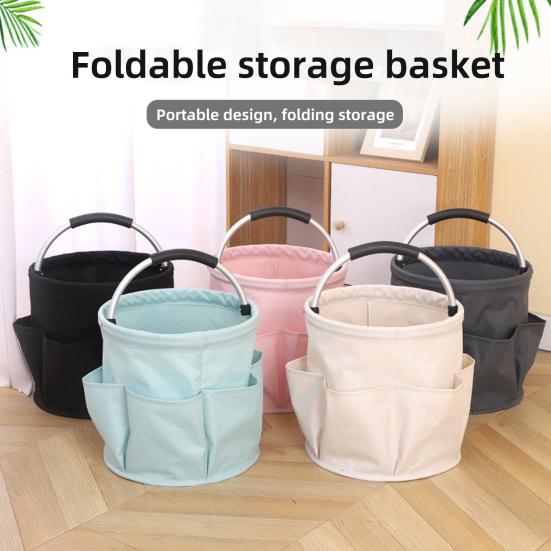 Tool Organizer Bag Storage Basket Large Capacity Multiple Compartments Waterproof Outdoor Camping Collapsible Storage