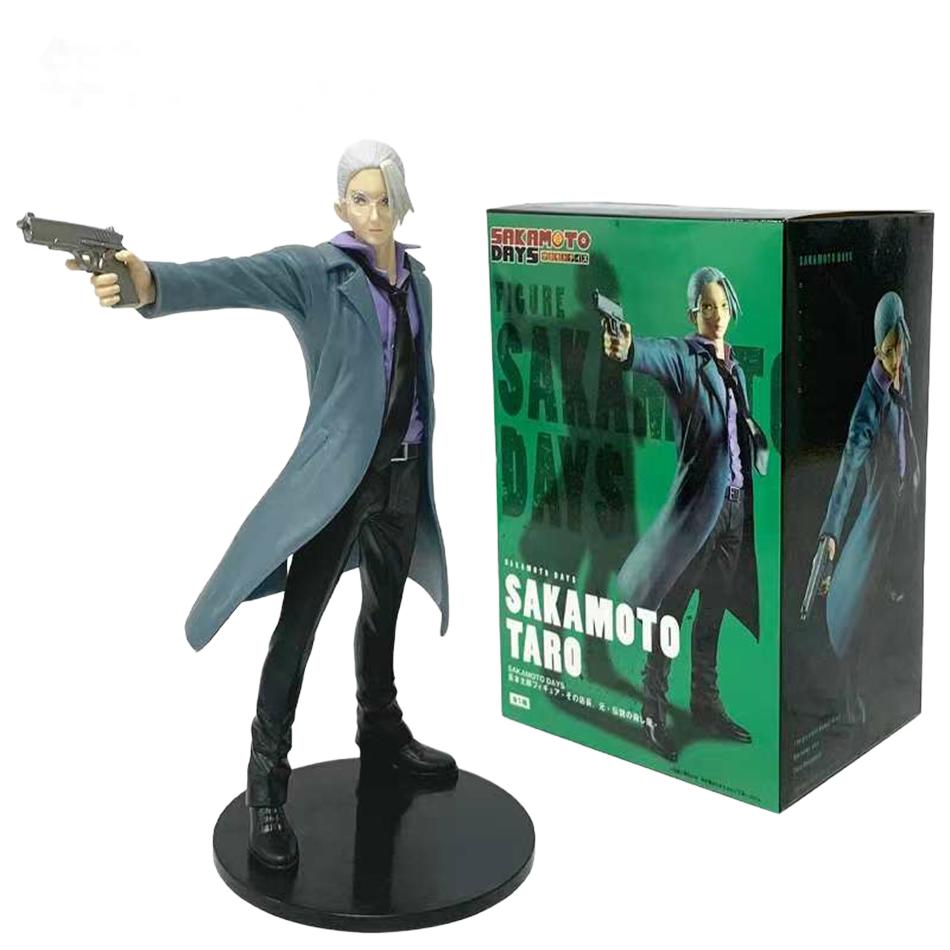 1-3pcs Stock anime figure sakamoto days sakamoto taro Shin Asakura action figure figurine pvc toys for kids collector 21cm Gift
