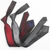 [BUBU Ohana] Narrow Tie, 6cm Blade Width, Business Tie, Formal, Men's, Slim, Smart, Narrow Tie, All Seasons (Spring, Summer, Autumn, Winter),