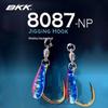 BKK Black King Placă de Fier pentru Apă Sărată Spinner Jig Frunză de Salcie 8087-NP - Mișcări Rapide, Rulare Lentă, Cârlig pentru Pești Mari