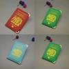 Durable Waterproof Passport Wallet Pu Leather Document Organizer Multipurpose Travel Gift For All