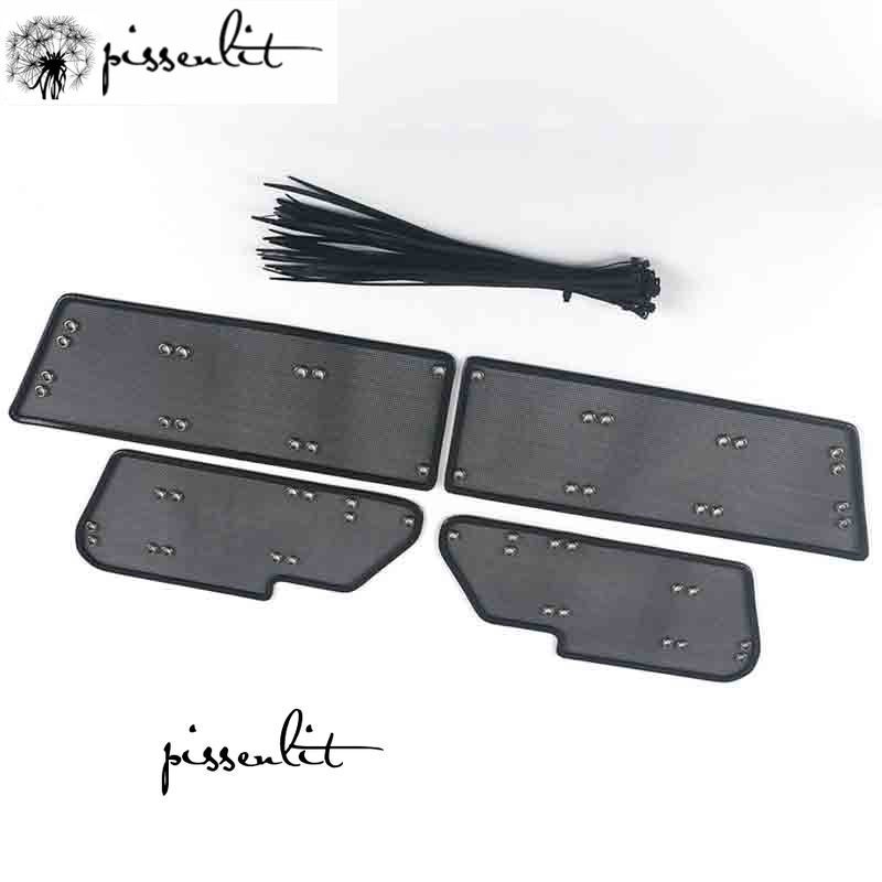 Car Metal Anti-insect Net Front Grille Insert Net Suitable for Toyota Fortuner 2016 2017 2018 2019 2020 Car Accessories