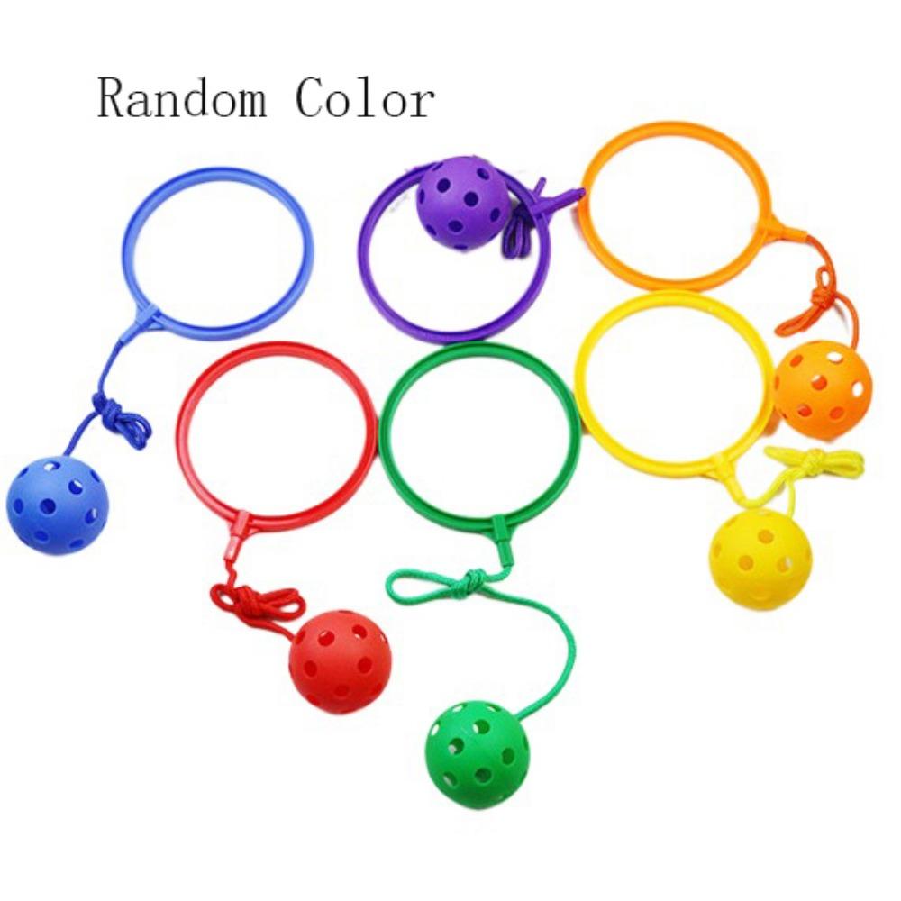 

Skip Ropes Sports Rally Ball Toy Arms Tensioner Jumping Rope Ball Child-parent Games Color Random 2
