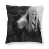Final Fantasy Sephiroth Square Pillowcase Polyester Linen Velvet Printed Zip Decor Pillow Case Car Cushion Case