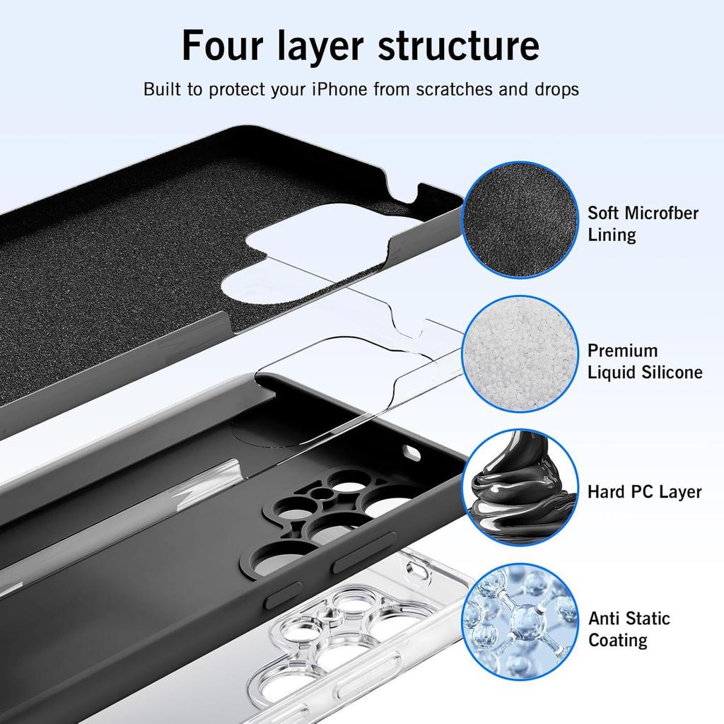 Applicable to Samsung S25Ultra mobile phone case s24Fe liquid silicone s23plus all-inclusive anti-drop s21 protective case +