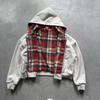 RogueWave Korean Dark Simple Wear On Both Sides Zip Up Sweatshirts New Popular Necessary Breathable Solid Long-Sleeves Aesthetic Clothes