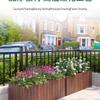 Anti-corrosion Wood Rectangular Planter