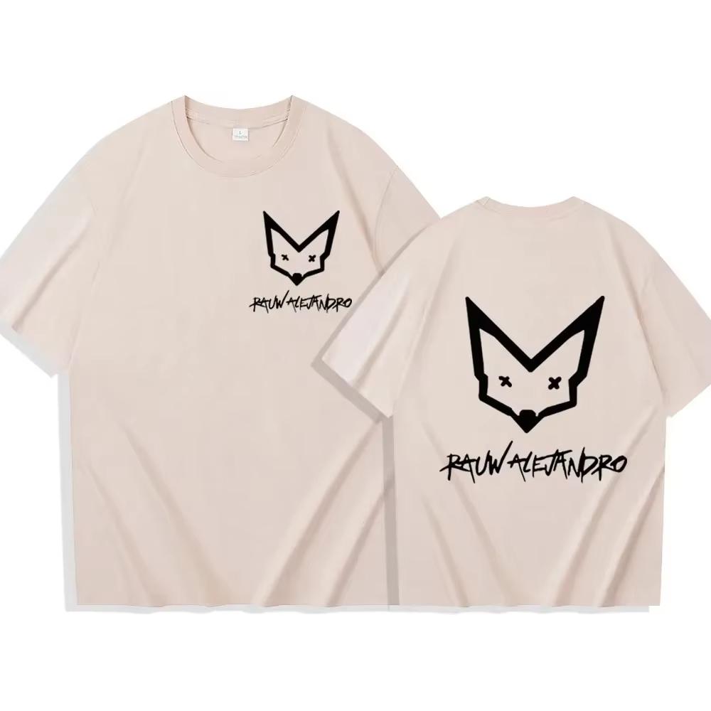 

Rauw Alejandro T-shirt for Men and Women, Fashionable Harajuku O-neck Short Sleeved Shirt, Round Neck Luxury Brand XXXXXL