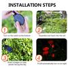 LED Solar Simulation Rose Flower Light Waterproof Garden Landscape Lamp Outdoor Lawn Lamp Home Xmas Decorative Flower Lights