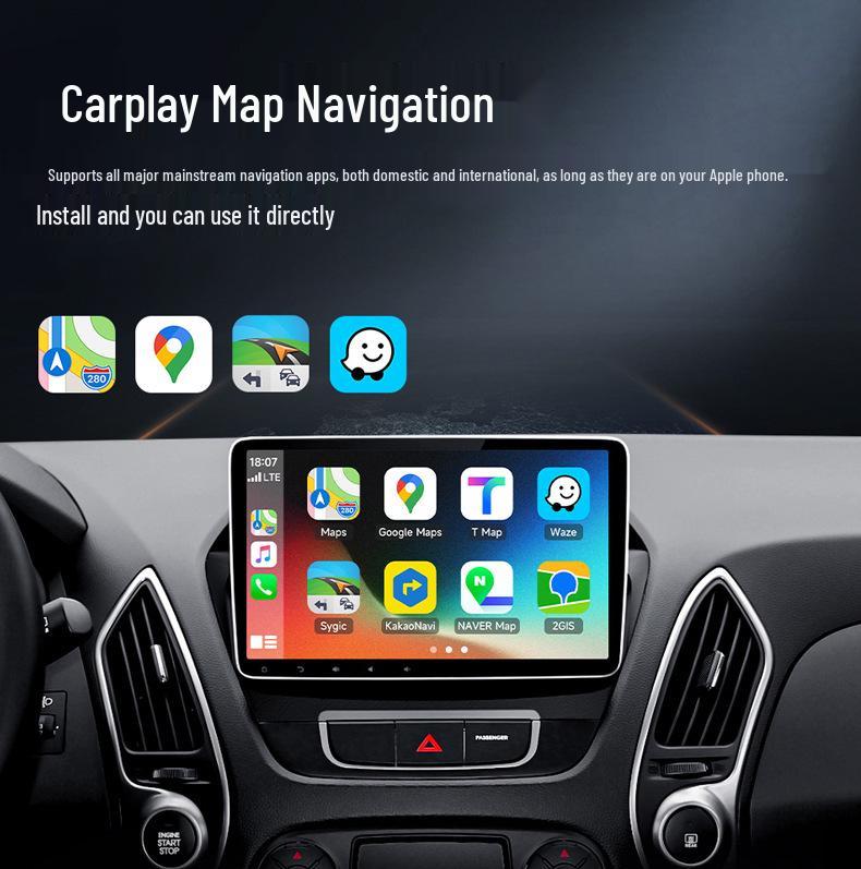 Cross-Border Wireless CarPlay & Android Auto 2-in-1 Smart Car Screen Mirroring Converter