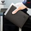 Humerpaul Leather Passport Bag  Large-capacity Multi-shot Function Coin Purse