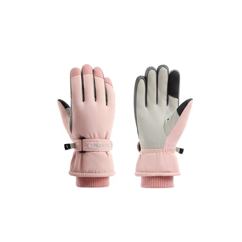 

Women Winter Ski Gloves Waterproof Touchscreen Snowboard Gloves Windproof Warm Snow Gloves for Skiing Running and Cycling