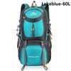 Hexagonal Nylon Backpack For Camping Climbing And Trekking 40l/50l/60l