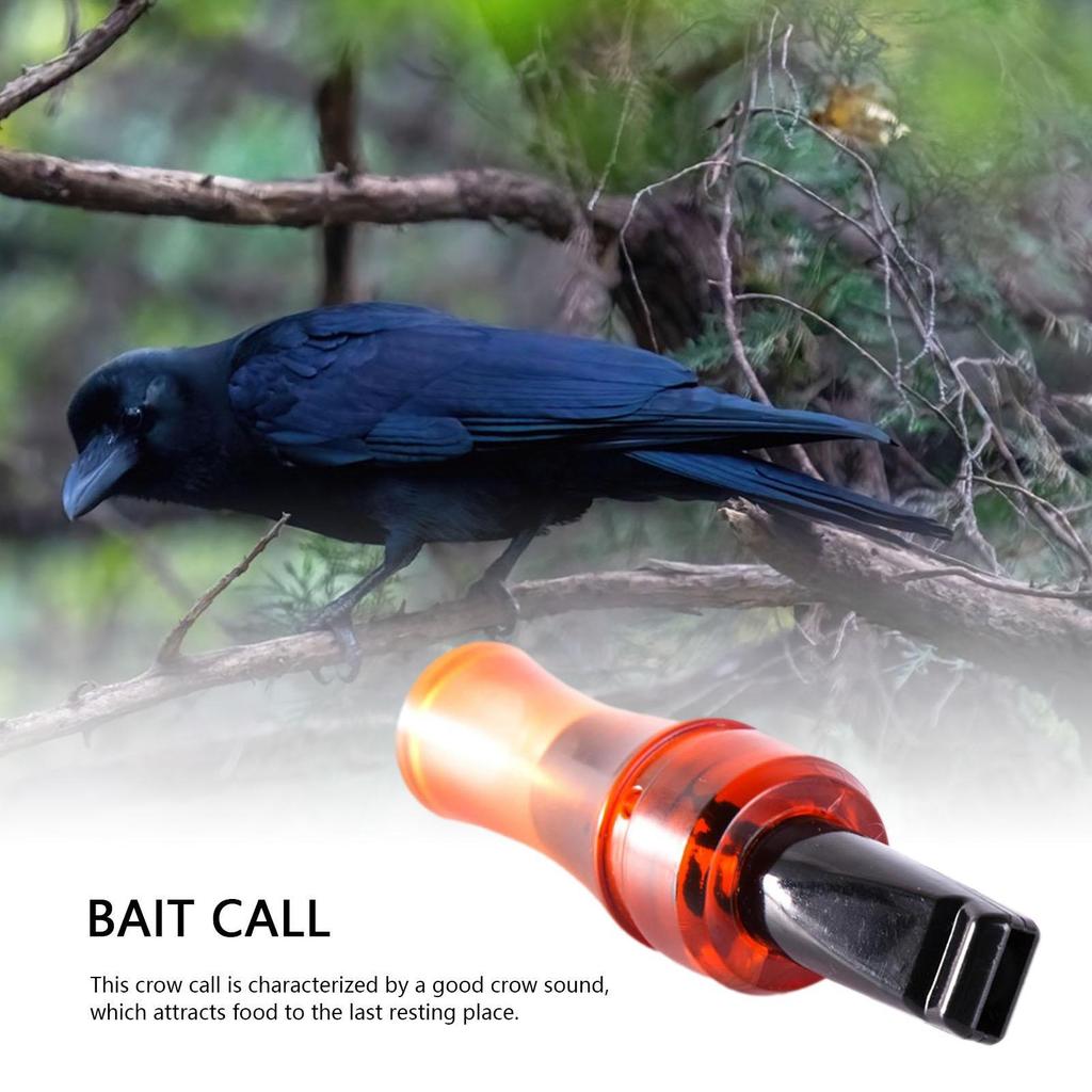 Hunting Whistle Imitation Crow Call Hunting Decoy Crow Animal Simulate Sound Whistle Outdoor Hunting Bait Whistle accessory