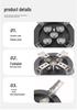 Portable Folding Butane Gas Stove: 5-Core High-Fire for Camping, Boiling, and Cooking Hot Pot