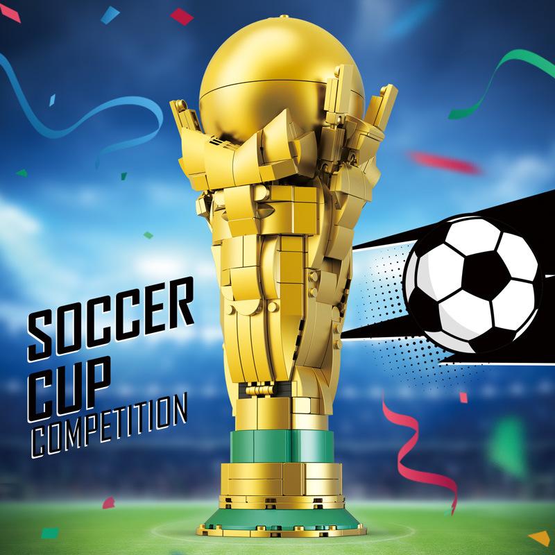 Yto Toy Superior-Grade K96280 Superior-Grade Famous First-Class Football Superior-Grade Match Trophy Premium-Quality Creative Premium-Quality Small
