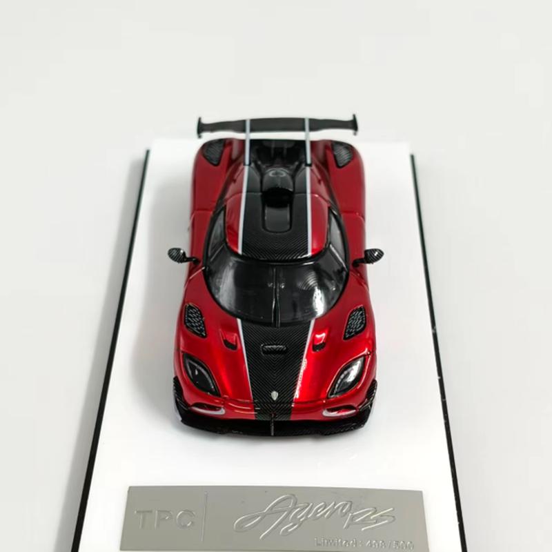 TPC 1:64 Scale Agera RS Simulated Alloy Toy Car Model Display Decorative Piece Classic Collectible