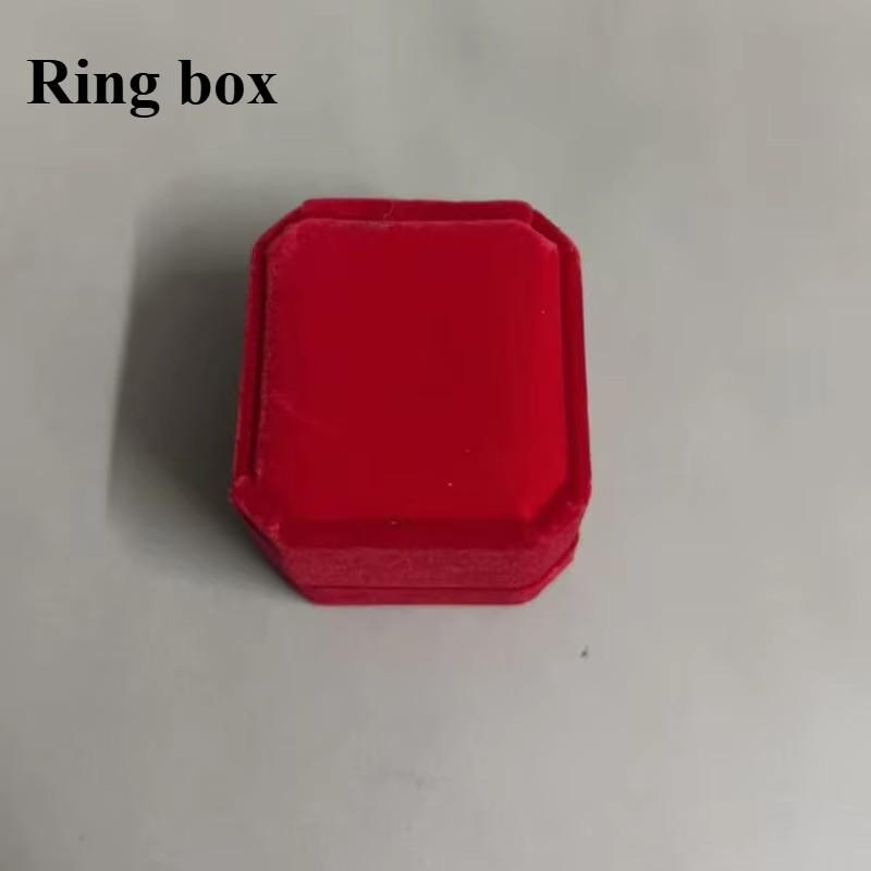 1PC multi-purpose jewelry box velvet box bead jewelry box ring box necklace box pendant box Christmas Halloween gift box