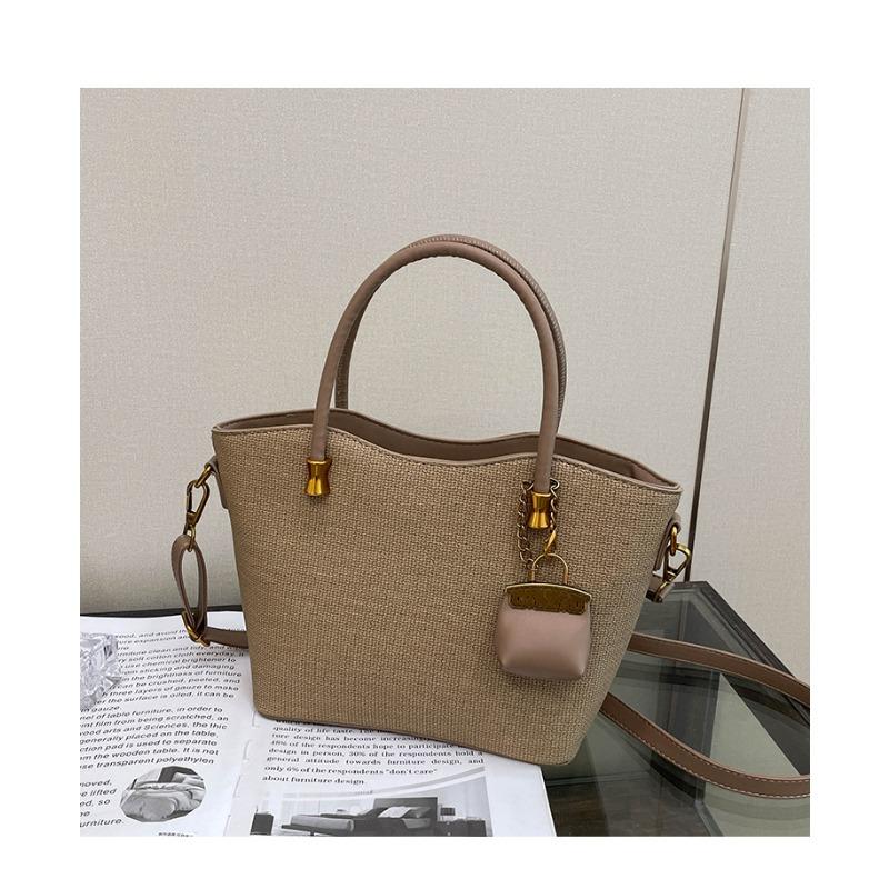 

Retro large-capacity bag women s new shoulder bag fashionable versatile commuter tote bag хакі