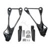 Motorcycle Rear Footrest Foot Pegs For KAWASAKI Ninja ZX6R 2005-2008 2007 2006 ZX636 2005-2006 Silver/Black/Matte Black