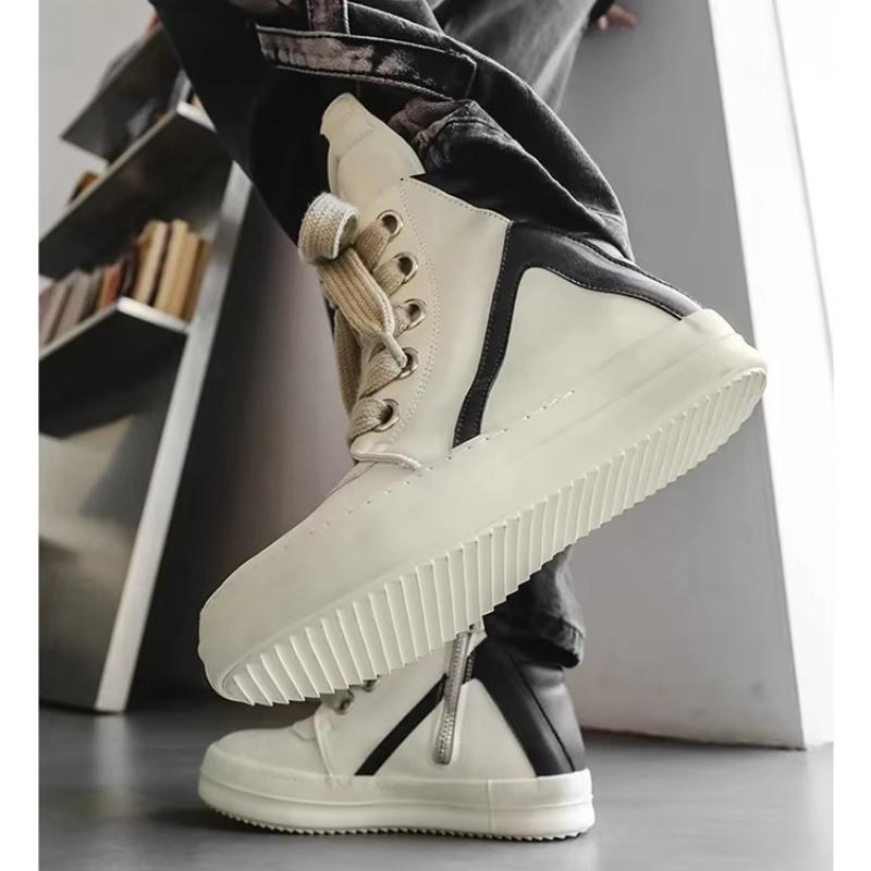High Sports Shoes Lace-up Ankle Boots Skateboard Shoes Basketball Sneakers Men Sneakers