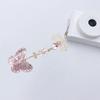 Elegant Butterfly Phone Chain Portable Acrylic Keychain Multipurpose Pendant Perfect for Handbags and Notebooks Wallets