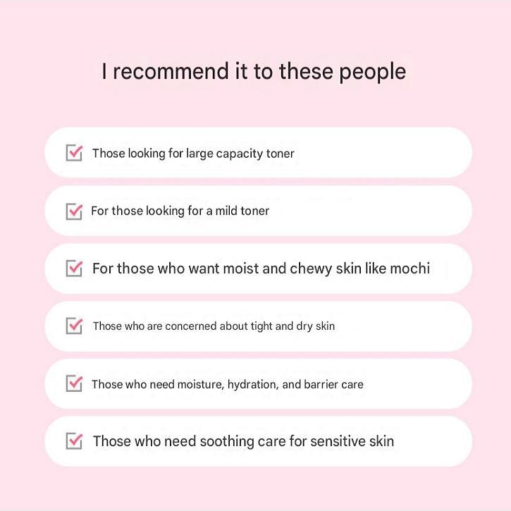 Tony Moly Wonder Ceramide Mochi Toner, 500ml, 3 Packs