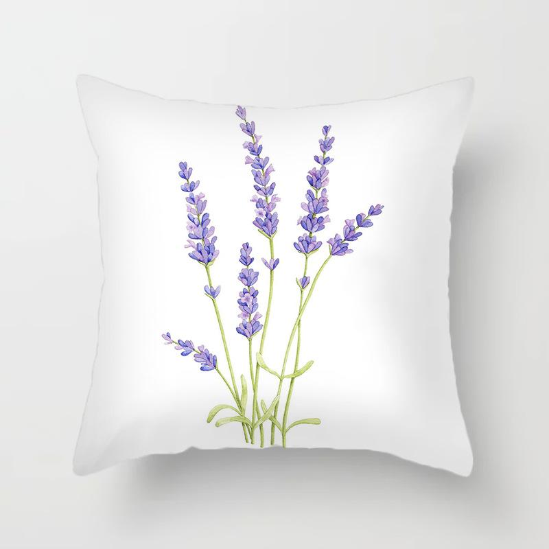 Beautiful Flower Rose Series Printed Putetrekk Hjem Stue Sofa Stol Dekorasjon Putetrekk