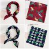 Luxury Square Scarf For Women Silk Feeling Shawl Satin Hijab Fashion Wraps Hair Bands Ribbon Headband Bag Accessories Headscarf