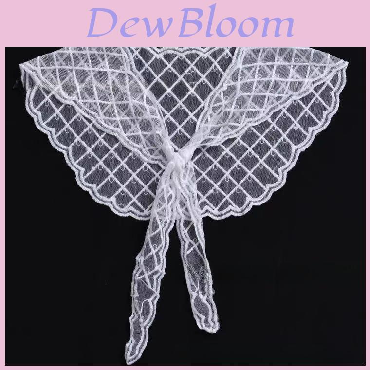 Silk Scarf Summer Lightweight Lace Floral Wrap For Women