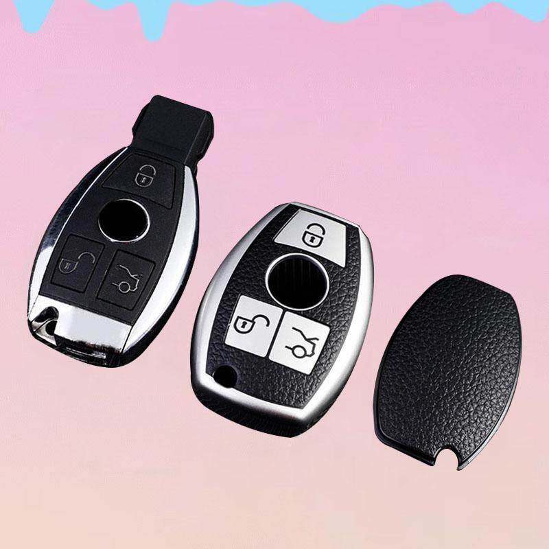 New Soft TPU Car Remote Key Case Cover Holder Shell Fob For Mercedes Benz A B R G Class GLK GLA GLC GLR W204 W210 W176 W202 W463