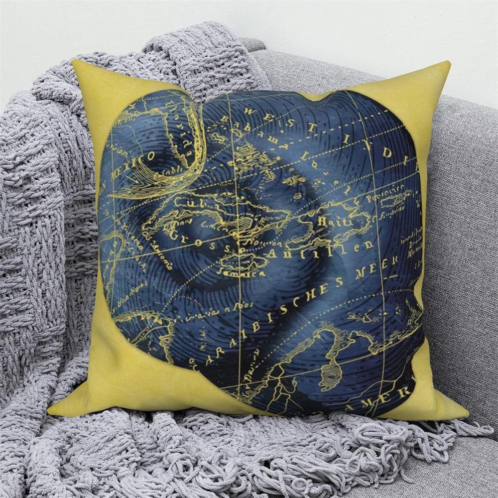 Ocean Sea Animal Blue Pillowcase Sofa Cushion Cover Decoration Bedroom  Throw
