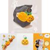 Soft And Safe Halloween Pumpkin Plush Pendant Toy For Kids' Classroom And Bedroom Decorations