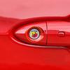 14mm Auto Logo Aufkleber für Auto Fernbedienung Schlüssel Emblem Abzeichen für Abarth Punto 500 Tipo Stilo Palio Bravo Doblo Panda Ducato