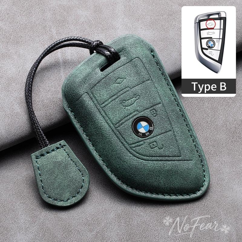 WKRA1 Car Key Case Cover Shell Fob For BMW X1 X3 X5 X6 X7 1 3 5 6 7 Series G20 G30 G11 F15 F16 G01 G02 F48 Accessories Car stickers