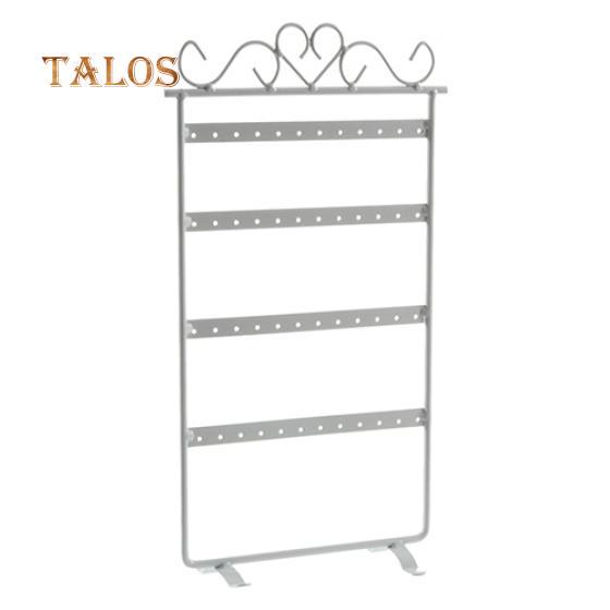 

48 отверстий для сережек, подвесная стойка, держатель для ювелирных изделий, металлический стенд, мода