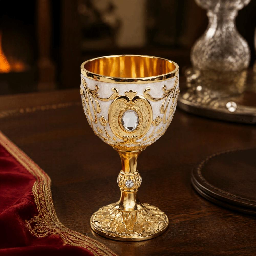 Small Medieval Goblet Alloy Metal Wine Cup Goblets & Chalices Vintage Chalice  Party Favors