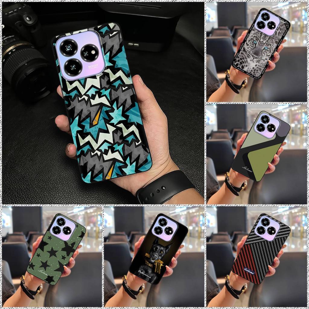 Phone Pouch Silicone Phone Case For ZTE Blade V60 Design/Axon 60 Lite Anti-dust Cartoon Dirt-resistant Anti-knock TPU