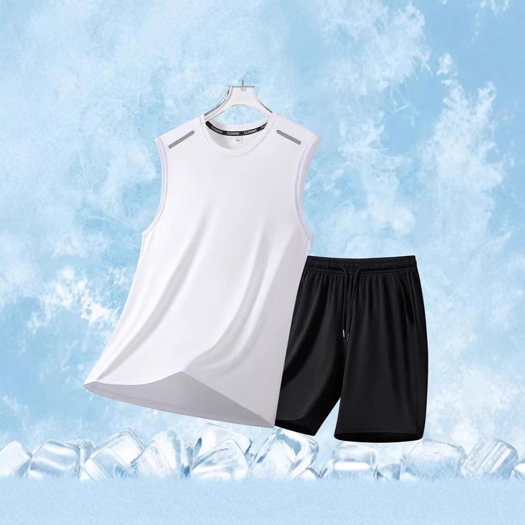 Men's Quick-Dry Summer Sleeveless Cooling Vest for Basketball & Running 2026