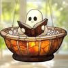 Halloween Window Decoration Acrylic Hanging Art For Home Garden Office Classroom Indoors Outdoor Seasonal Decors